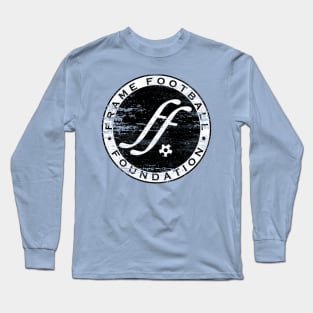 Frame football Distressed Logo Long Sleeve T-Shirt